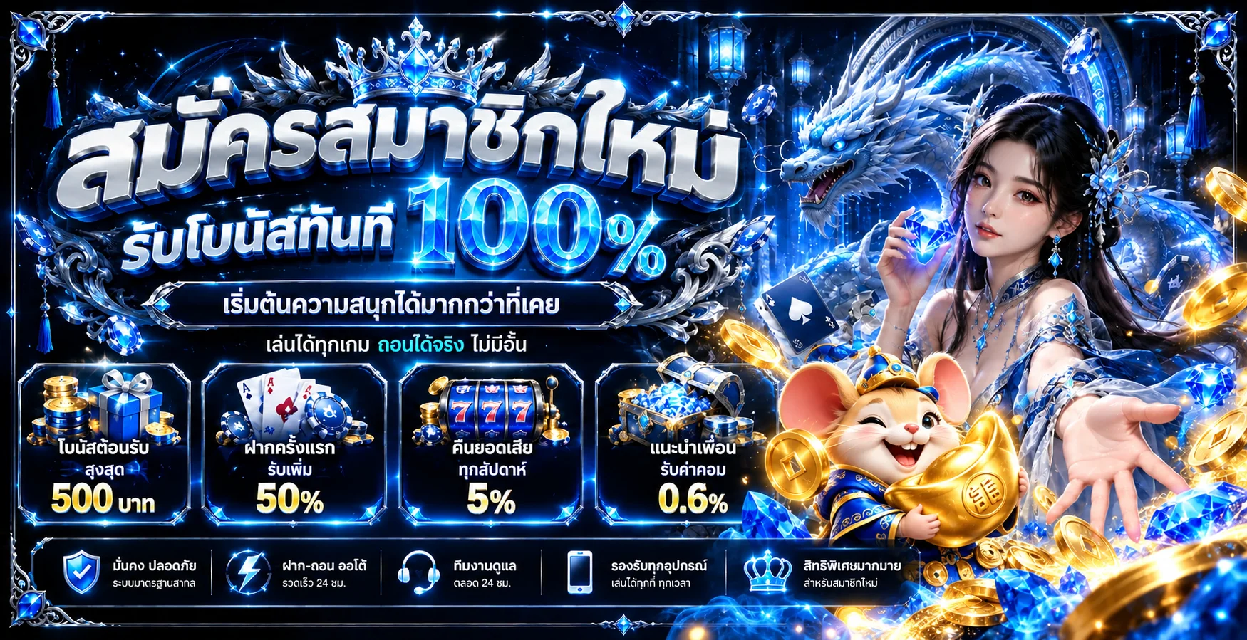 สล็อตออนไลน์ 77AC และโบนัสสมาชิกใหม่